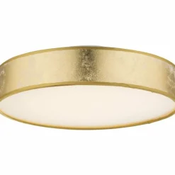 Lampes En Tissu-Luminaires Globo Lighting Plafonnier Globo Amy LED Blanc, 1 lumière