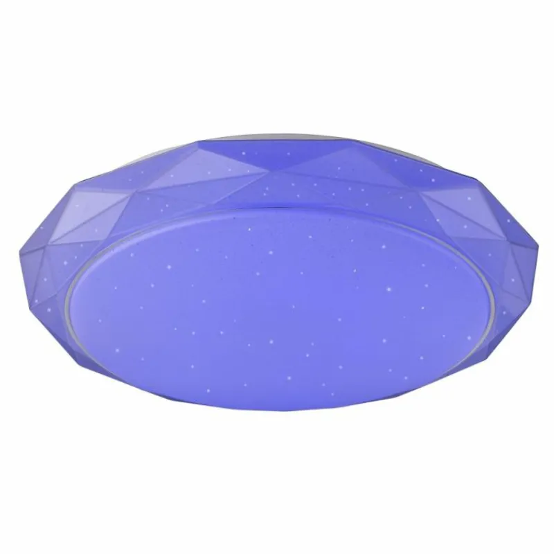 Luminaires Globo Lighting Plafonnier Globo Andi LED Blanc, 2 lumières, Télécommandes, Changeur de couleurs* Éclairage Led