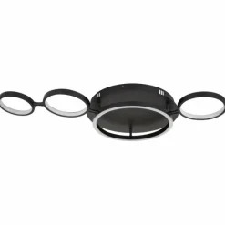 Luminaires Globo Lighting Plafonnier Globo ANTONIUS LED Noir, 1 lumière* Éclairage Led