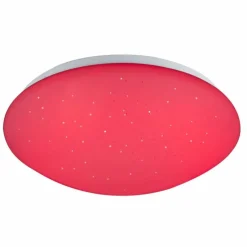 Luminaires Globo Lighting Plafonnier Globo Atreju I LED Blanc, 1 lumière, Télécommandes, Changeur de couleurs