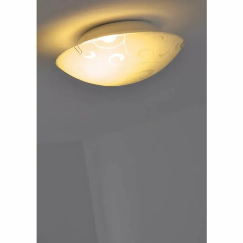 Luminaires Globo Lighting Plafonnier Globo BIKE Blanc, 1 lumière