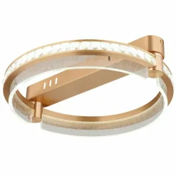 Lampes Dorées-Luminaires Globo Lighting Plafonnier Globo BLONDIE LED Or, 1 lumière, Télécommandes