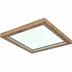 Luminaires Globo Lighting Plafonnier Globo BRANZA LED Noir, 1 lumière, Télécommandes* Éclairage Led