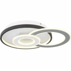 Luminaires Globo Lighting Plafonnier Globo BRIENNA LED Blanc, 1 lumière, Télécommandes