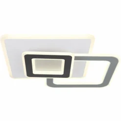 Luminaires Globo Lighting Plafonnier Globo BRIENNA LED Blanc, 1 lumière, Télécommandes