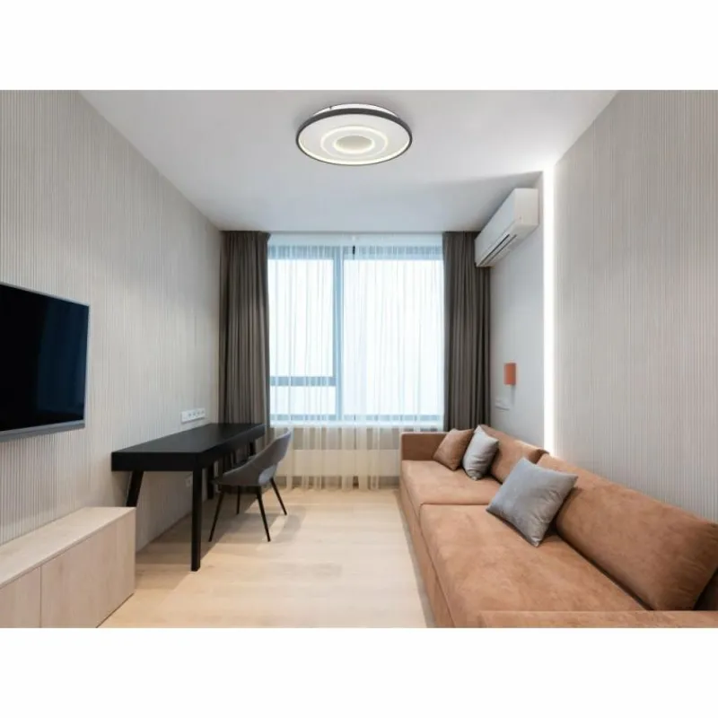 Luminaires Globo Lighting Plafonnier Globo BRIENNA LED Blanc, 1 lumière, Télécommandes