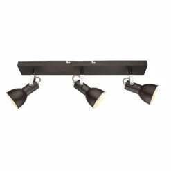 Luminaires Globo Lighting Plafonnier Globo Brun, 3 lumières* Spots Et Projecteurs