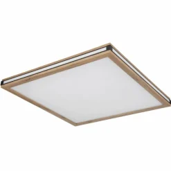 Lampes En Bois-Luminaires Globo Lighting Plafonnier Globo CARLA LED Noir, Blanc, 2 lumières