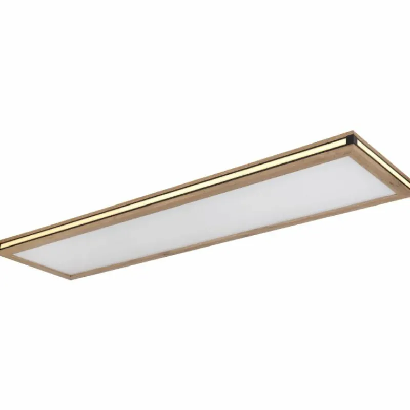 Lampes En Bois-Luminaires Globo Lighting Plafonnier Globo CARLA LED Noir, Blanc, 2 lumières