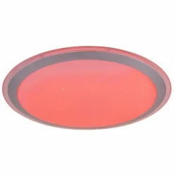 Luminaires Globo Lighting Plafonnier Globo CARRY LED Blanc, 1 lumière, Télécommandes, Changeur de couleurs