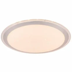 Luminaires Globo Lighting Plafonnier Globo CARRY LED Blanc, 1 lumière, Télécommandes, Changeur de couleurs