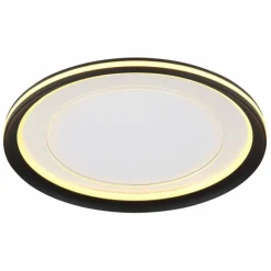 Luminaires Globo Lighting Plafonnier Globo CLARINO LED Blanc, 1 lumière, Télécommandes* Éclairage Led