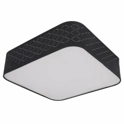 Lampes En Tissu-Luminaires Globo Lighting Plafonnier Globo CLARKE Blanc, 4 lumières