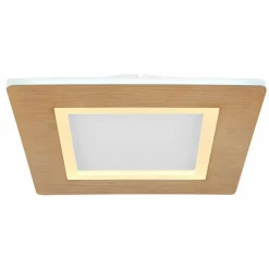 Lampes En Bois-Luminaires Globo Lighting Plafonnier Globo CLAY LED Blanc, 1 lumière