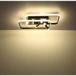 Lampes Dorées-Luminaires Globo Lighting Plafonnier Globo COCO LED Noir, 1 lumière, Télécommandes