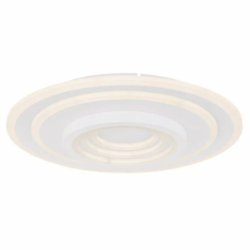 Luminaires Globo Lighting Plafonnier Globo COLADRA LED Blanc, 1 lumière, Télécommandes* Éclairage Led