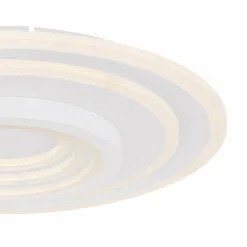 Luminaires Globo Lighting Plafonnier Globo COLADRA LED Blanc, 1 lumière, Télécommandes* Éclairage Led