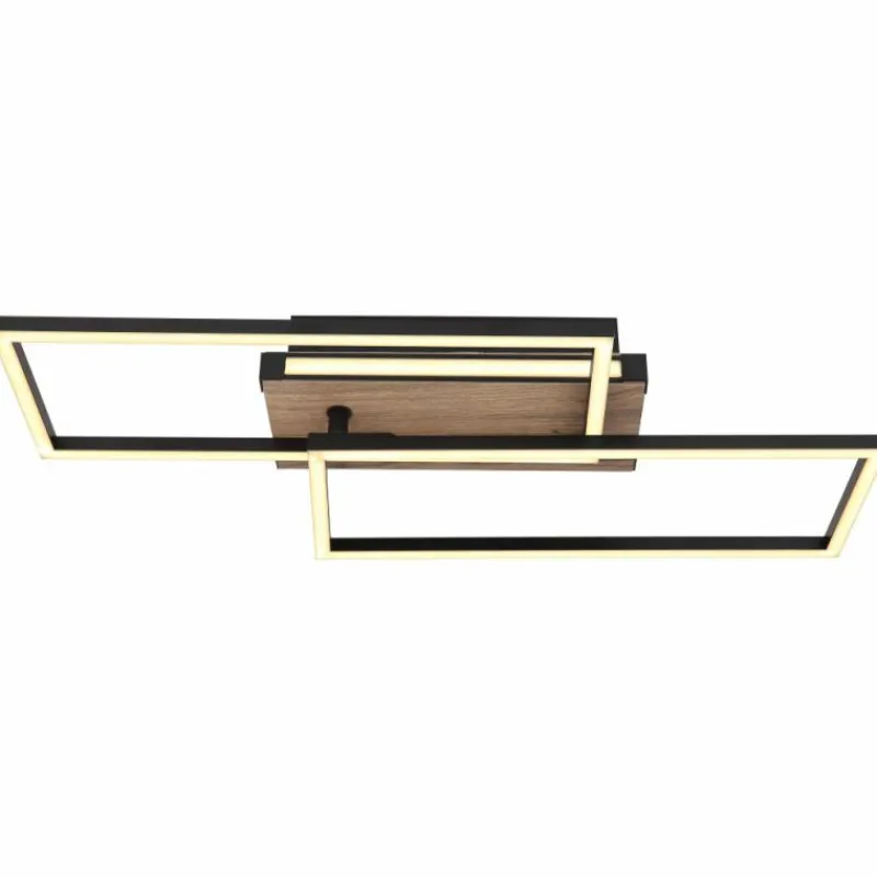 Luminaires Globo Lighting Plafonnier Globo COLLI LED Noir, 1 lumière* Éclairage Led