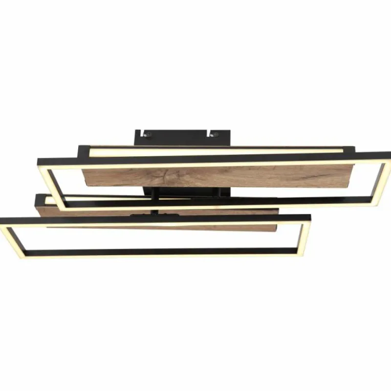 Luminaires Globo Lighting Plafonnier Globo COLLI LED Noir, 1 lumière* Éclairage Led