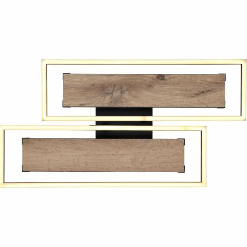 Luminaires Globo Lighting Plafonnier Globo COLLI LED Noir, 1 lumière* Éclairage Led