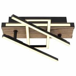 Luminaires Globo Lighting Plafonnier Globo COLLI LED Noir, 1 lumière* Éclairage Led