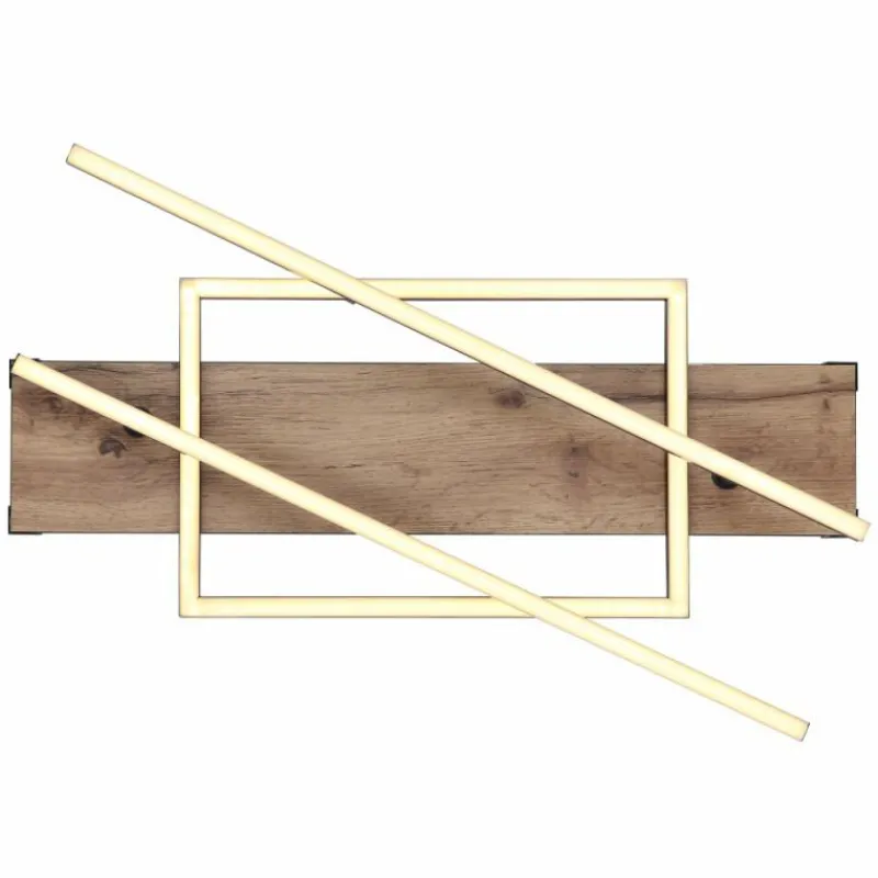 Luminaires Globo Lighting Plafonnier Globo COLLI LED Noir, 1 lumière* Éclairage Led