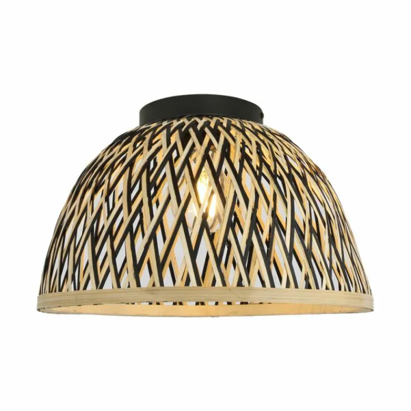 Luminaires Globo Lighting Plafonnier Globo COLLY Noir, 1 lumière* Plafonniers