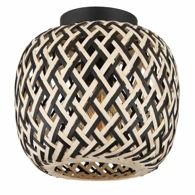 Luminaires Globo Lighting Plafonnier Globo COLLY Noir, 1 lumière* Plafonniers