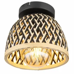 Luminaires Globo Lighting Plafonnier Globo COLLY Noir, 1 lumière* Plafonniers