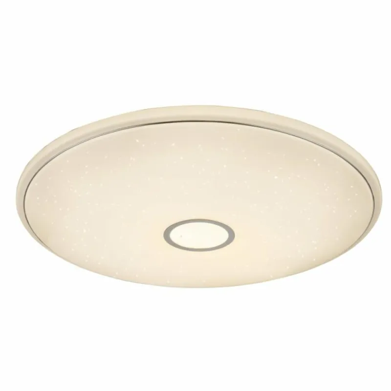 Luminaires Globo Lighting Plafonnier Globo Connor LED Blanc, 1 lumière, Télécommandes