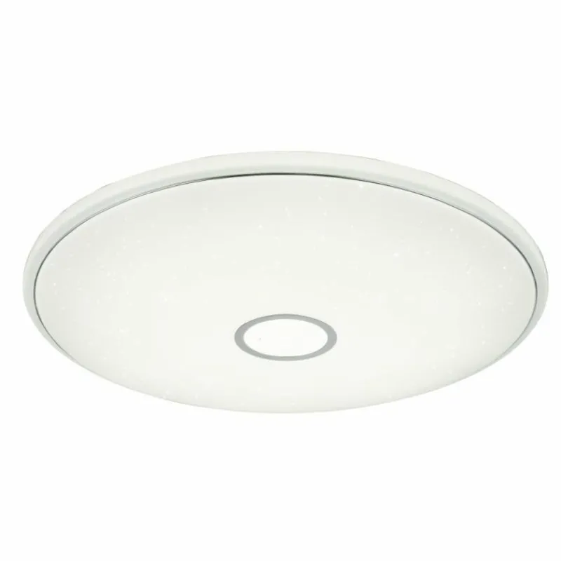 Luminaires Globo Lighting Plafonnier Globo Connor LED Blanc, 1 lumière, Télécommandes