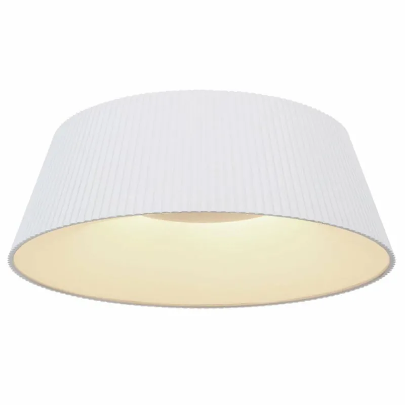 Luminaires Globo Lighting Plafonnier Globo CROTONE LED Blanc, 1 lumière, Télécommandes