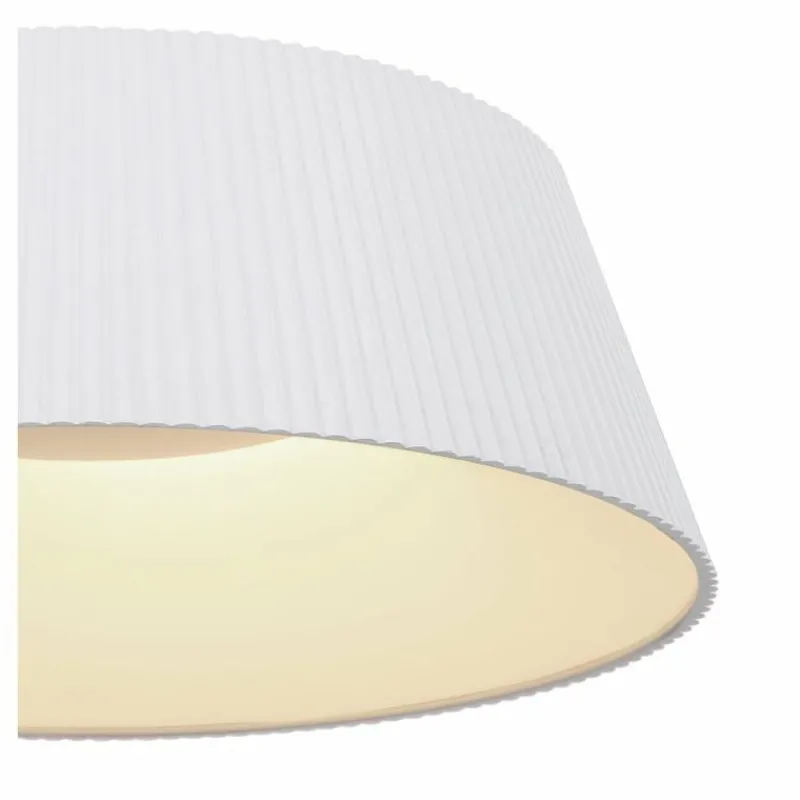 Luminaires Globo Lighting Plafonnier Globo CROTONE LED Blanc, 1 lumière, Télécommandes