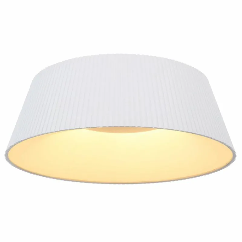 Luminaires Globo Lighting Plafonnier Globo CROTONE LED Blanc, 1 lumière, Télécommandes