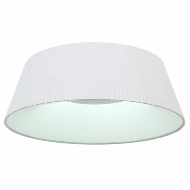 Luminaires Globo Lighting Plafonnier Globo CROTONE LED Blanc, 1 lumière, Télécommandes