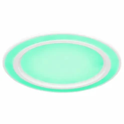 Luminaires Globo Lighting Plafonnier Globo DAHLA LED Blanc, 1 lumière, Changeur de couleurs