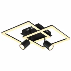 Luminaires Globo Lighting Plafonnier Globo DANNY LED Noir, Blanc, 3 lumières* Éclairage Led