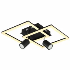 Luminaires Globo Lighting Plafonnier Globo DANNY LED Noir, Blanc, 3 lumières* Éclairage Led