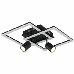 Luminaires Globo Lighting Plafonnier Globo DANNY LED Noir, Blanc, 3 lumières* Éclairage Led