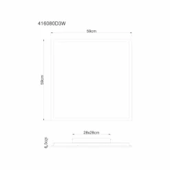 Lampes En Bois-Luminaires Globo Lighting Plafonnier Globo DORO LED Bois clair, 1 lumière