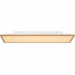 Lampes En Bois-Luminaires Globo Lighting Plafonnier Globo DORO LED Bois clair, 1 lumière