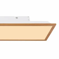 Lampes En Bois-Luminaires Globo Lighting Plafonnier Globo DORO LED Bois clair, 1 lumière