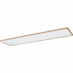 Lampes En Bois-Luminaires Globo Lighting Plafonnier Globo DORO LED Bois clair, 1 lumière