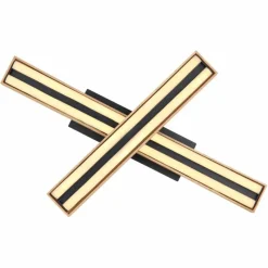 Lampes En Bois-Luminaires Globo Lighting Plafonnier Globo DORO LED Couleur bois, Noir, 1 lumière