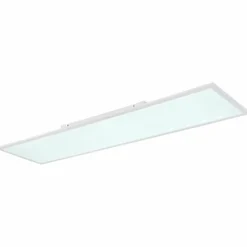 Luminaires Globo Lighting Plafonnier Globo DORO LED Blanc, 2 lumières, Télécommandes, Changeur de couleurs