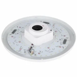 Luminaires Globo Lighting Plafonnier Globo DUNNY LED Blanc, 1 lumière, Télécommandes, Changeur de couleurs