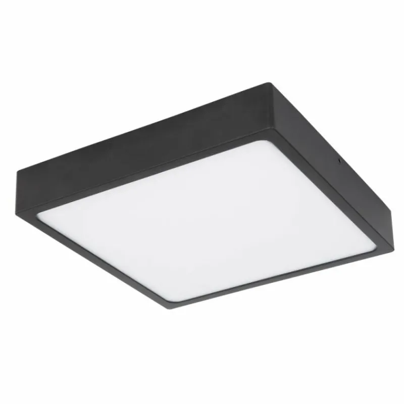 Luminaires Globo Lighting Plafonnier Globo ECHO LED Noir, 1 lumière* Éclairage Led