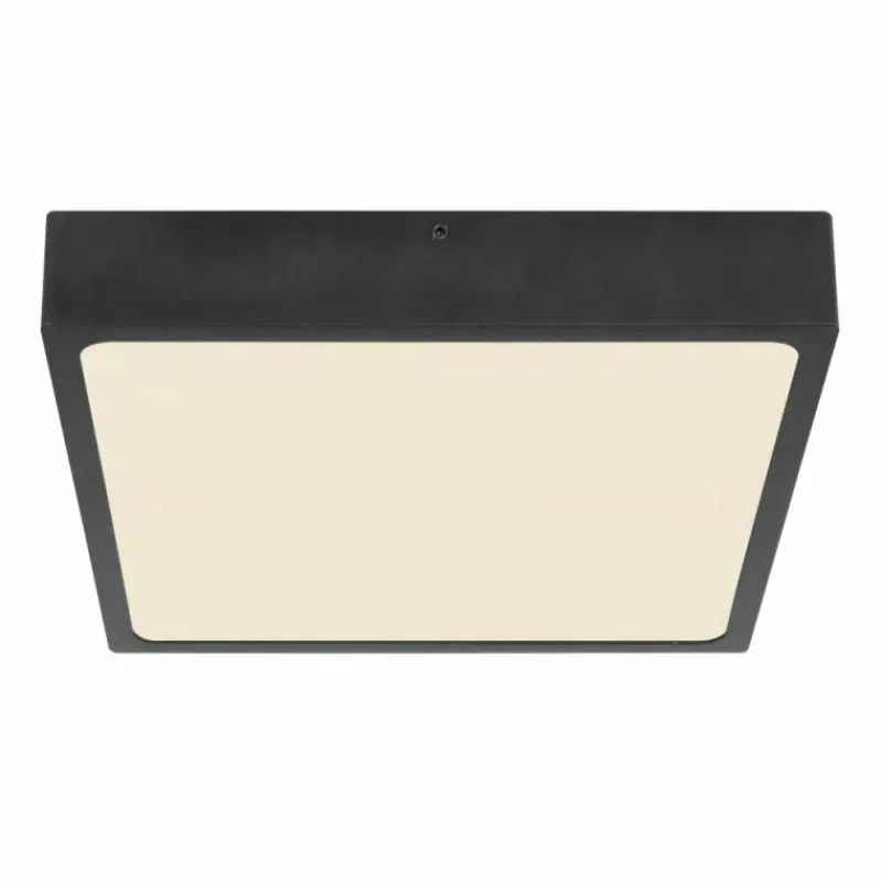 Luminaires Globo Lighting Plafonnier Globo ECHO LED Noir, 1 lumière* Éclairage Led