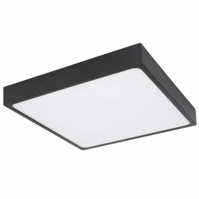 Luminaires Globo Lighting Plafonnier Globo ECHO LED Noir, 1 lumière* Éclairage Led