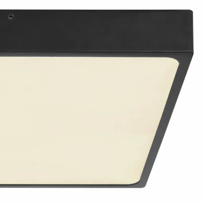 Luminaires Globo Lighting Plafonnier Globo ECHO LED Noir, 1 lumière* Éclairage Led